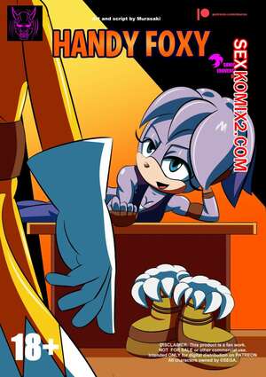 Порно комикс Murasaki. Handy Foxy. Sonic The Hedgehog.