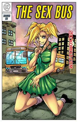 Порно комикс Секс в автобусе.